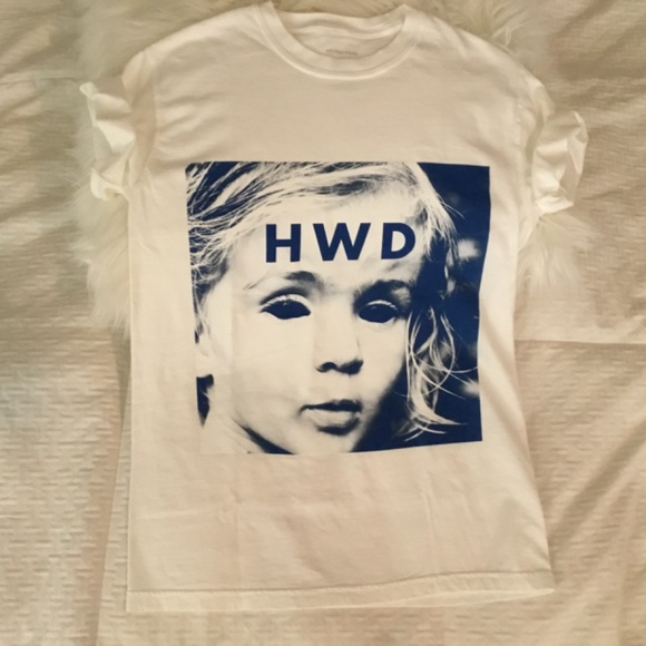 Half-Way Dead White T-Shirt with print - Picture 2 of 3